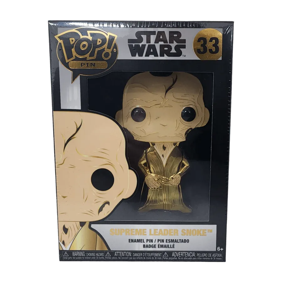 FUNSTPP0070 Star Wars - Supreme Leader Snoke Pop! Enamel Pin - Funko - Titan Pop Culture