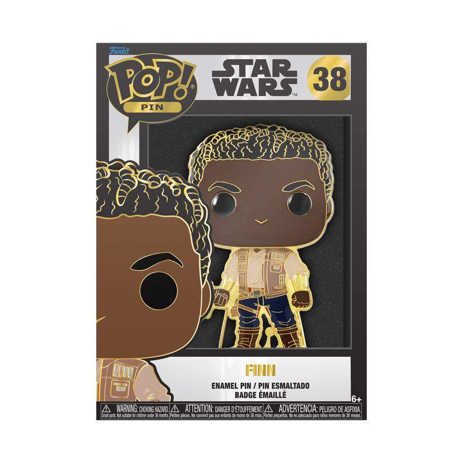 FUNSTPP0077 Star Wars - Finn 4" Enamel Pop! Pin - Funko - Titan Pop Culture