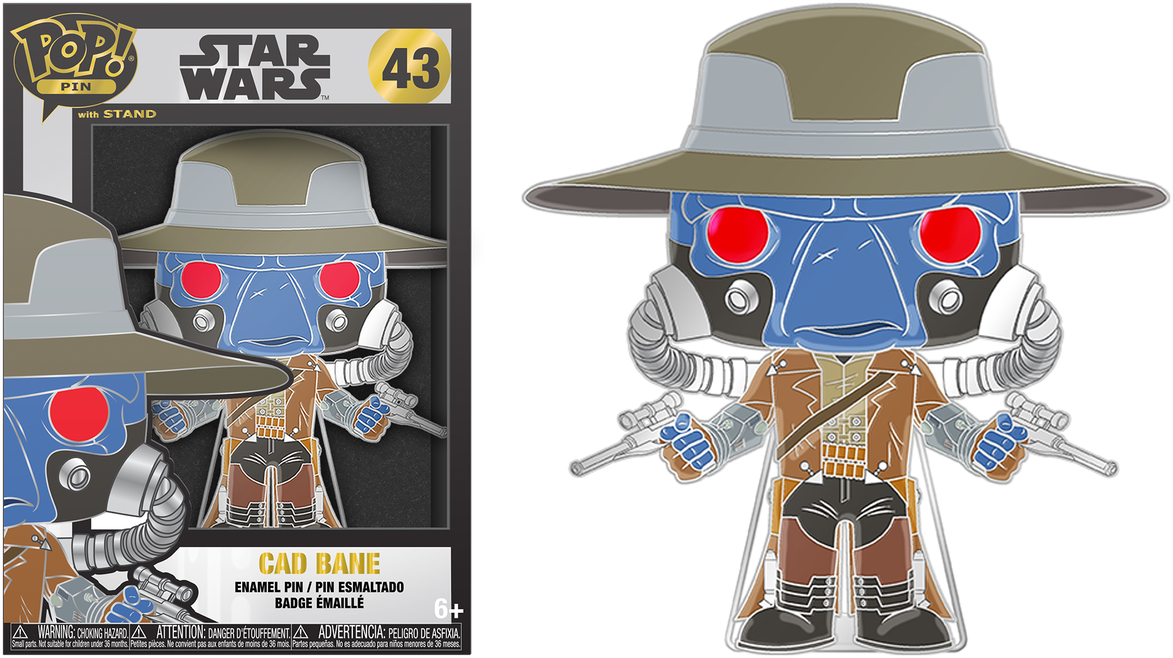 Star Wars: Clone Wars - Cad Bane 4" Pop! Pin