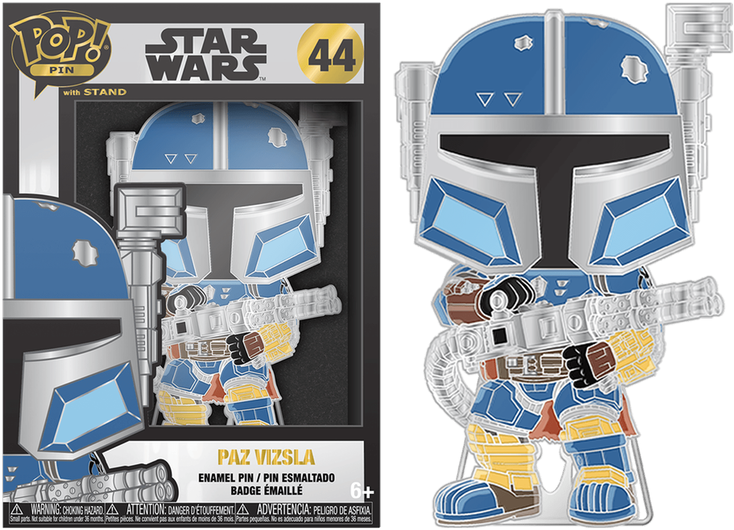 FUNSTPP0097 Star Wars - Paz Vizsla Pop! Pin - Funko - Titan Pop Culture