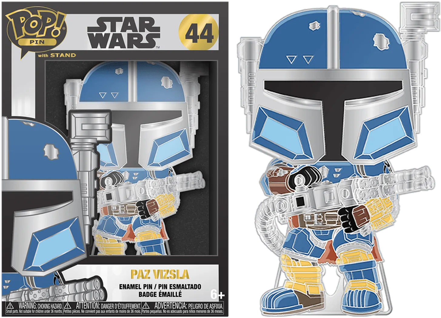 FUNSTPP0097 Star Wars - Paz Vizsla Pop! Pin - Funko - Titan Pop Culture