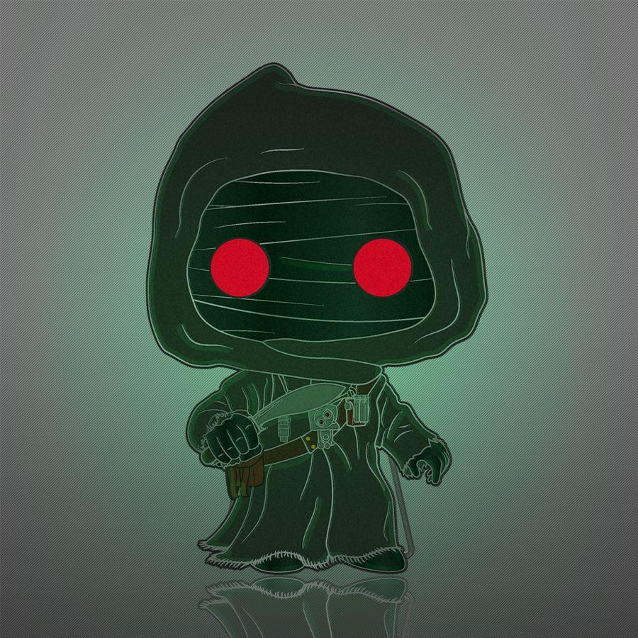 FUNSTPP0098 Star Wars - Offworld Jawa Glow Enamel Pop! Pin - Funko - Titan Pop Culture