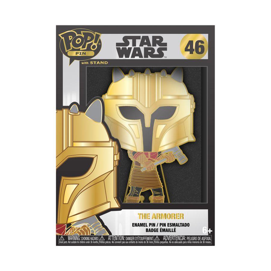 FUNSTPP0099 Star Wars - The Armourer Enamel Pop! Pin - Funko - Titan Pop Culture