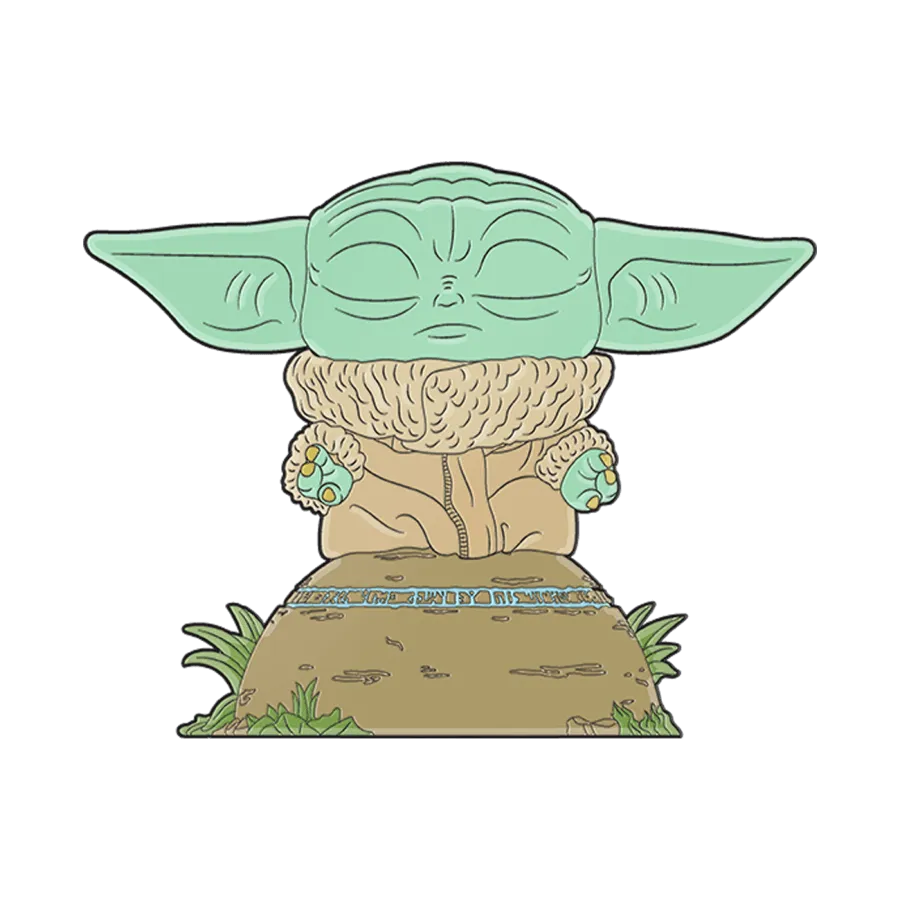 FUNSTPP0100 Star Wars - Grogu Using the Force Enamel Pop! Pin - Funko - Titan Pop Culture