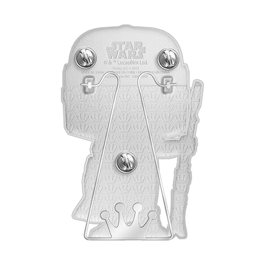 Star Wars - The Mandolorian (with chase) Pop! Enamel Pin Pop! Enamel Pin by Funko | Titan Pop Culture