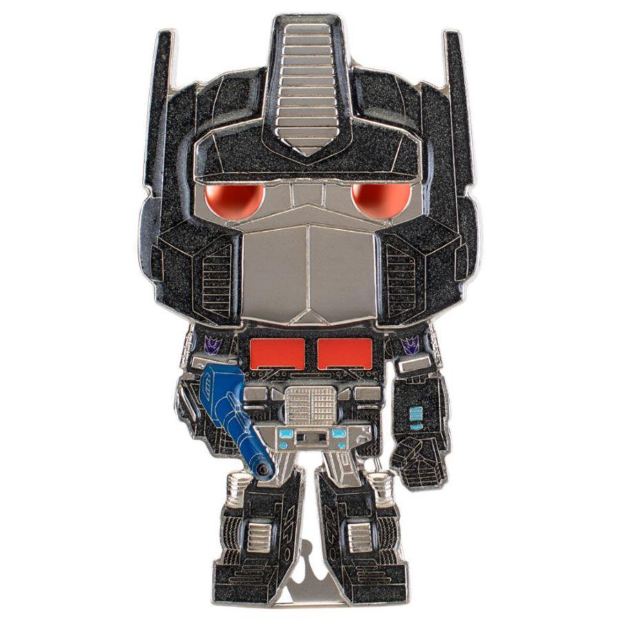 FUNTRNPP0006 Transformers (TV) - Optimus Prime 4" (with chase) Pop! Enamel Pin - Funko - Titan Pop Culture