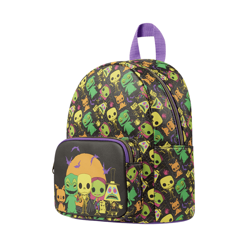 FUNWDBK2357 The Nightmare Before Christmas - Blacklight Backpack - Loungefly - Titan Pop Culture