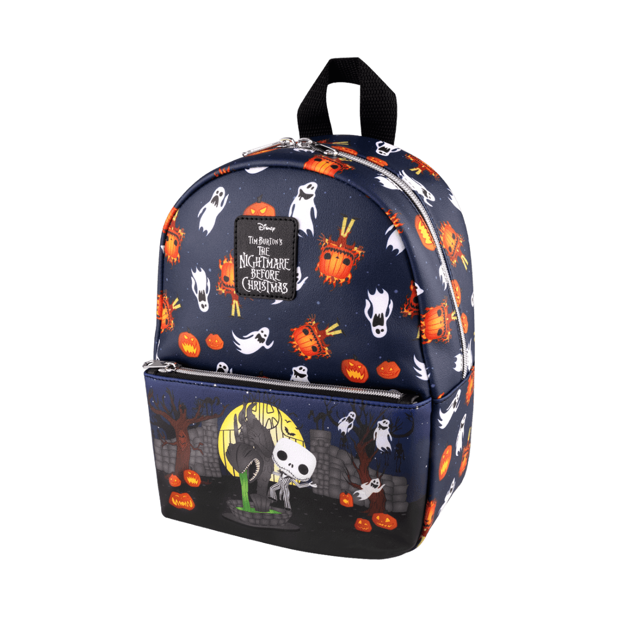 FUNWDBK3286 The Nightmare Before Christmas - This is Halloween Print Mini Backpack - Loungefly - Titan Pop Culture