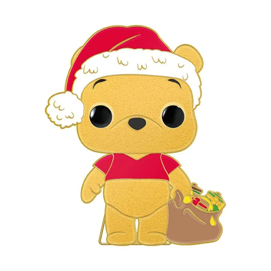 FUNWDPP0066 Disney - Winnie the Pooh Holiday Glow (with chase) Enamel Pop! Pin - Funko - Titan Pop Culture