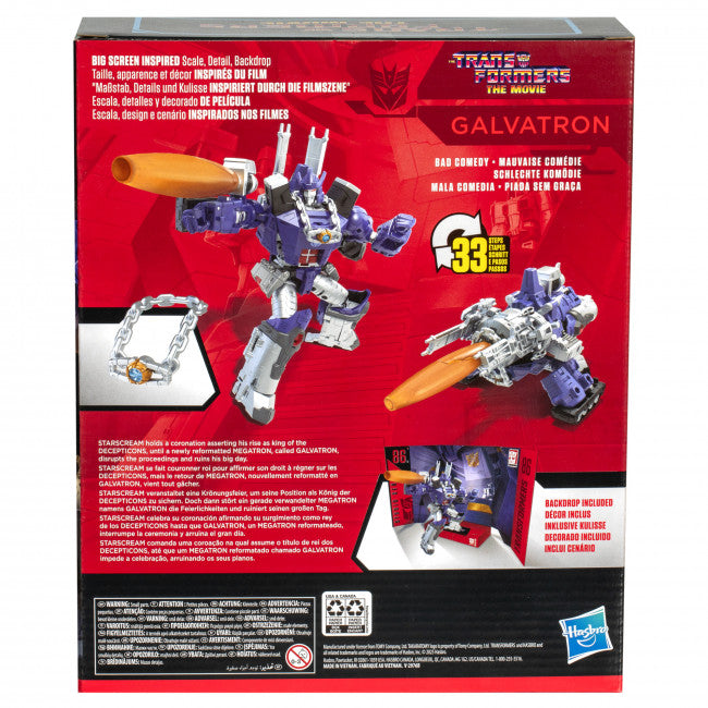 28004 Transformers Studio Series: Leader Class - The Transformers: The Movie Galvatron - Hasbro - Titan Pop Culture