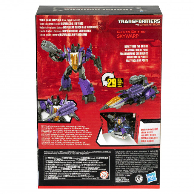 28003 Transformers Studio Series: Voyager Class - Transformers War for Cybertron 11 Skywarp - Hasbro - Titan Pop Culture