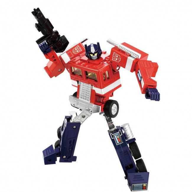 25885 Transformers Takara Tomy: Masterpiece Series - Missing Link C-01 Optimus Prime With Trailer - Hasbro - Titan Pop Culture