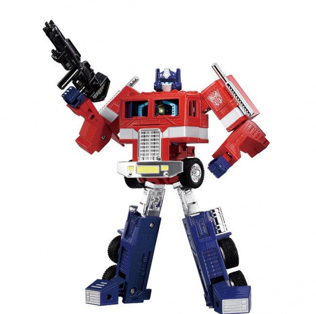 25886 Transformers Takara Tomy: Masterpiece Series - Missing Link C-02 Optimus Prime: Animation Edition Figure - Hasbro - Titan Pop Culture