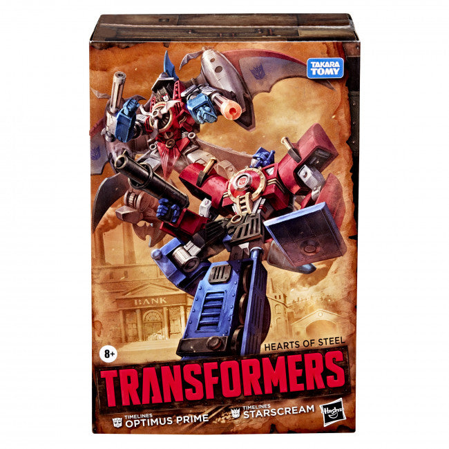 Transformers Timelines Comic Edition: Optimus Prime and Starscream