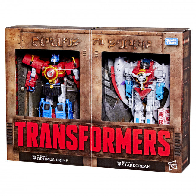 Transformers Timelines Comic Edition: Optimus Prime and Starscream