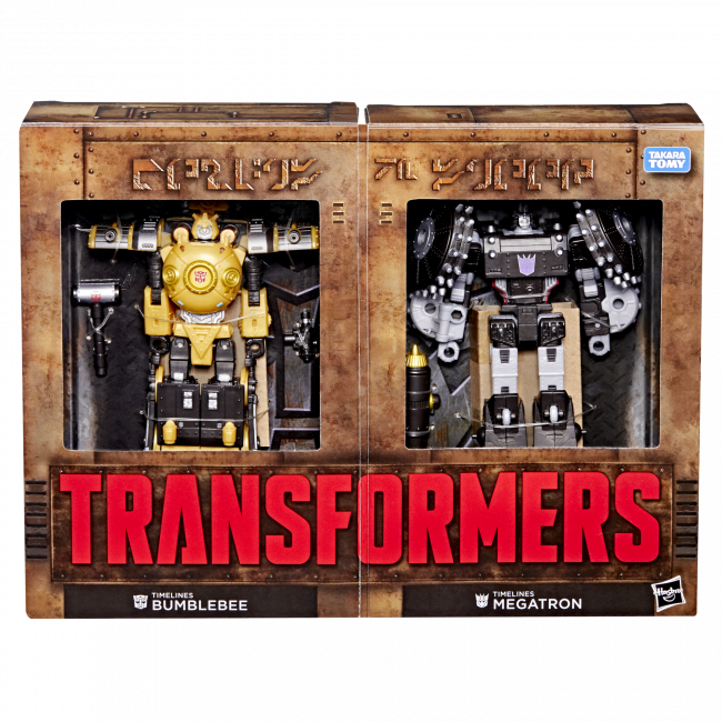 Transformers Hearts of Steel Timelines Megatron and Timelines Bumblebee