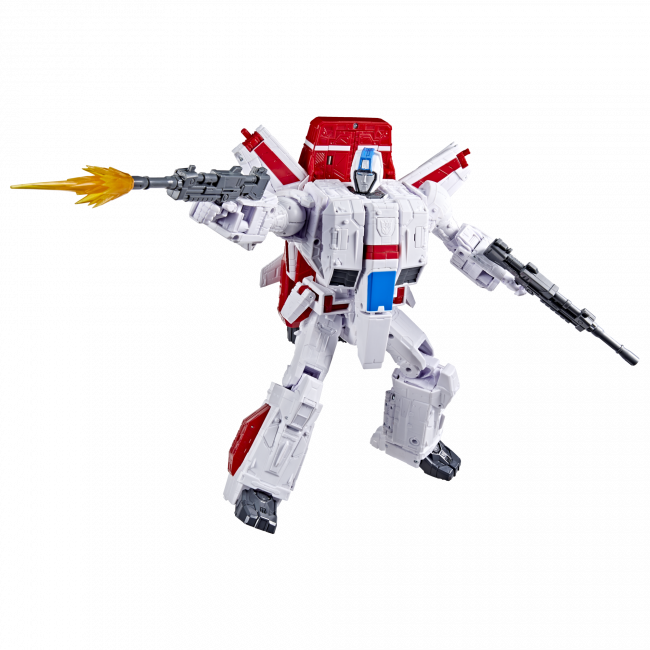 Transformers Void Rivals Autobot Jetfire, Zertonian Solila, and Agorrian Darak