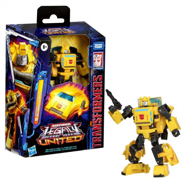 27824 Transformers Legacy Deluxe Class: Origin Bumblebee - Hasbro - Titan Pop Culture