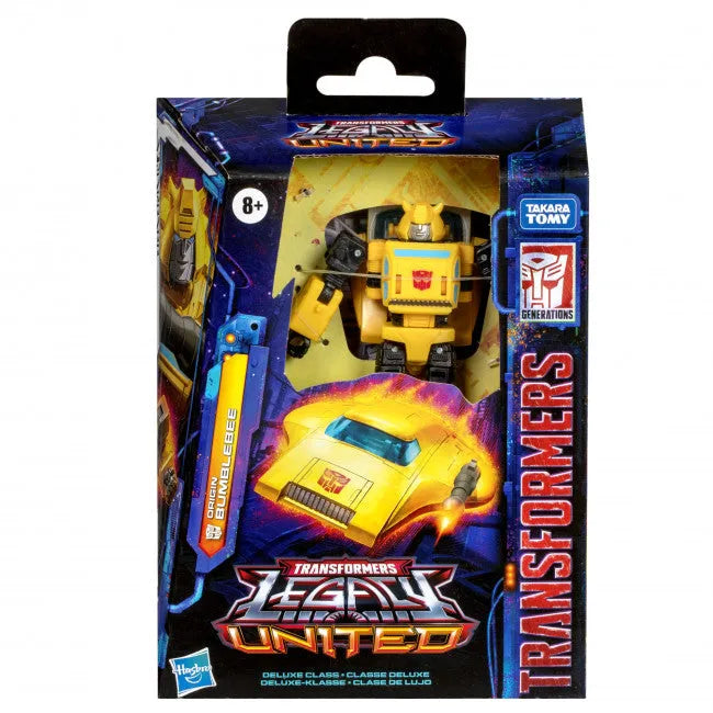 27824 Transformers Legacy Deluxe Class: Origin Bumblebee - Hasbro - Titan Pop Culture