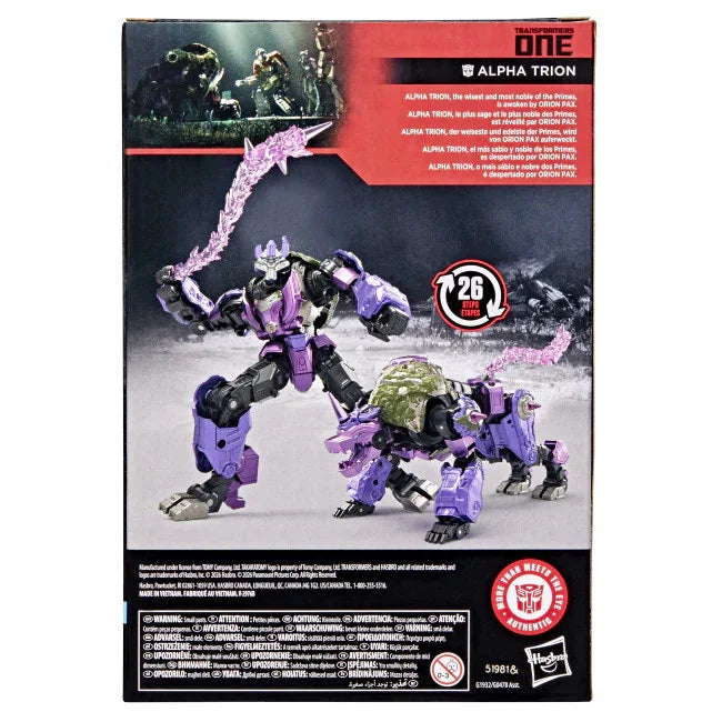 Transformers Studio Series Transformers One Voyager Class Alpha Trion