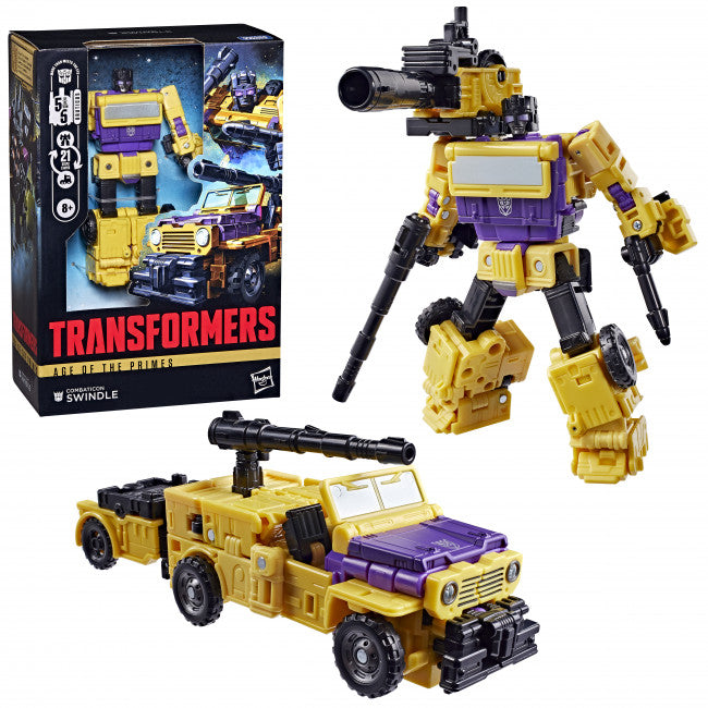 Transformers Age of the Primes Voyager Class Combaticon Swindle