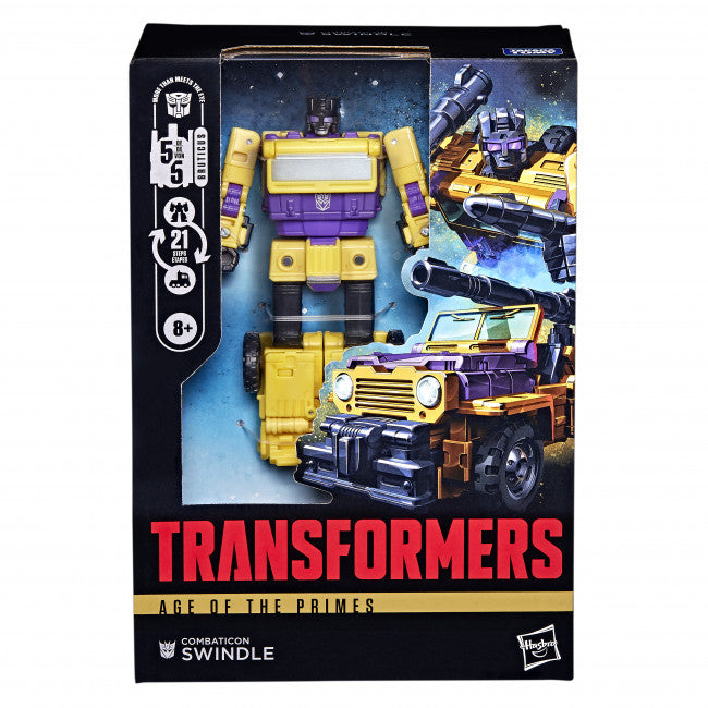 Transformers Age of the Primes Voyager Class Combaticon Swindle