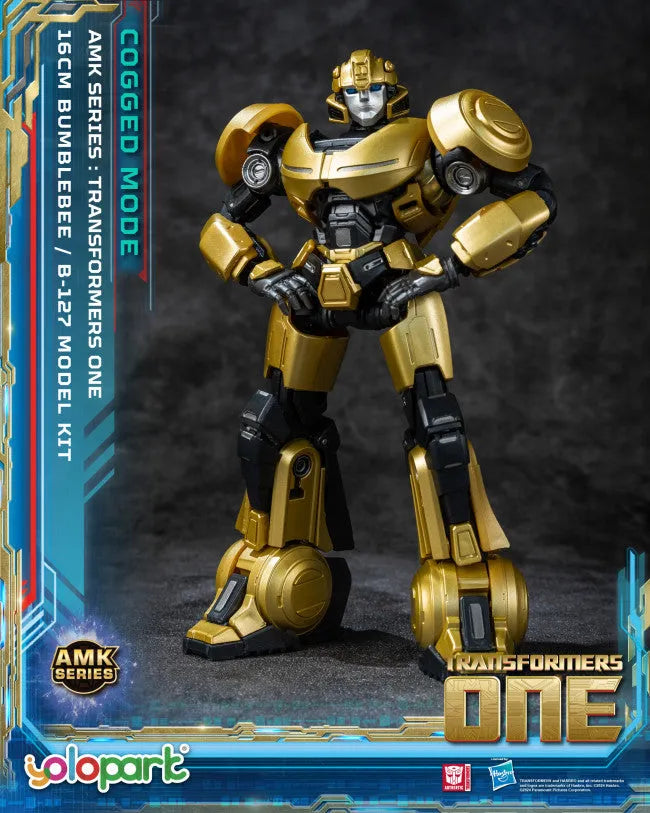 28769 Transformers One: 16cm B-127 (Bumblebee) Cogged Mode Model Kit (AMK Series) - Hasbro - Titan Pop Culture