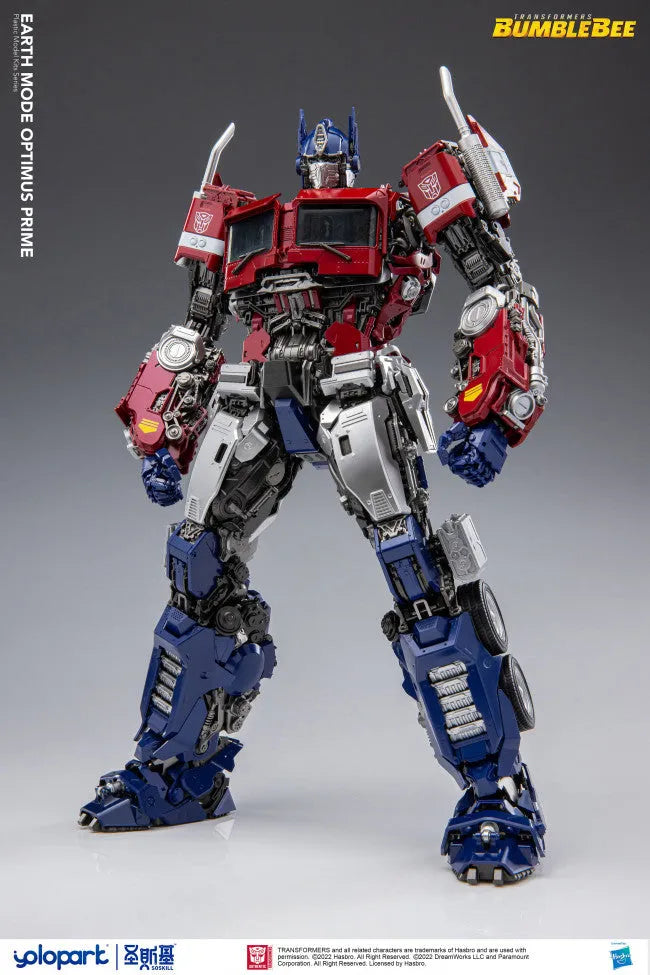 28770 Bumblebee The Movie: 30cm Earth Mode Optimus Prime Model Kit (PMK Pro Series) - Hasbro - Titan Pop Culture