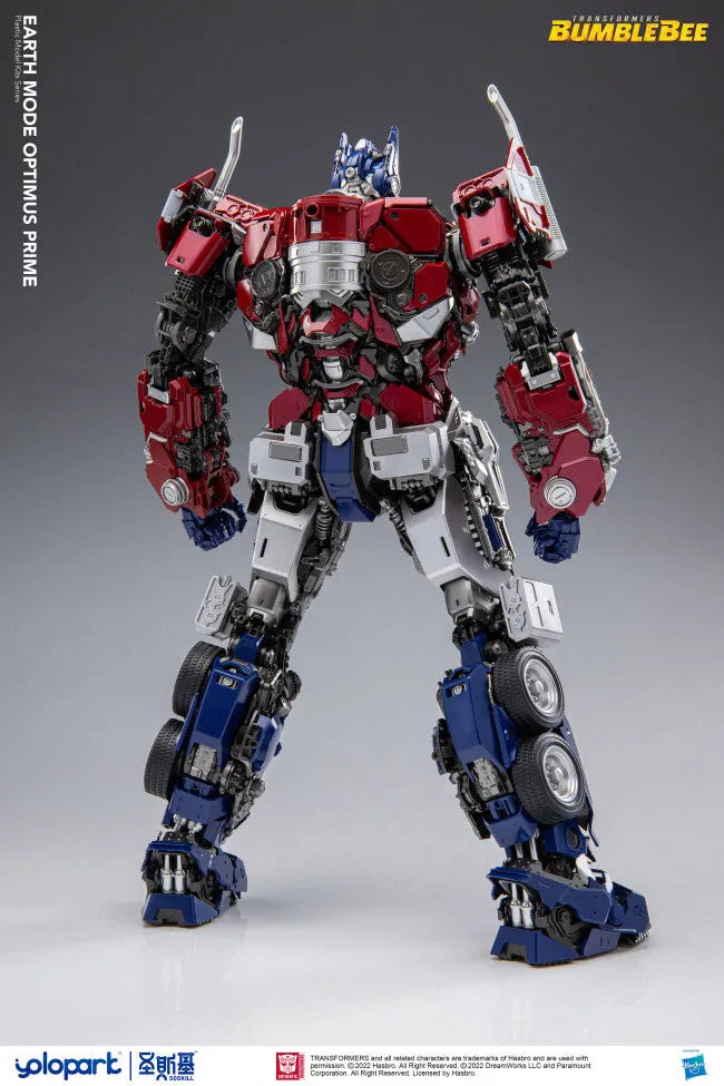 28770 Bumblebee The Movie: 30cm Earth Mode Optimus Prime Model Kit (PMK Pro Series) - Hasbro - Titan Pop Culture