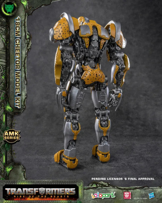 28765 Transformers Rise of the Beasts: 18cm Cheetor Model Kit (AMK Series) - Hasbro - Titan Pop Culture