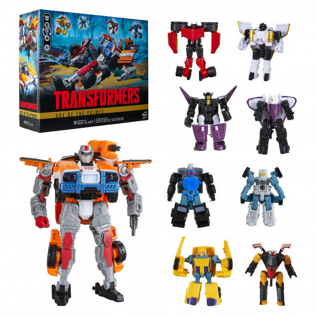 Transformers Powerlinx Red Alert and 8 Mini-Con Pack Figure Set