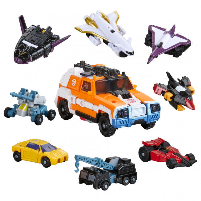 Transformers Powerlinx Red Alert and 8 Mini-Con Pack Figure Set