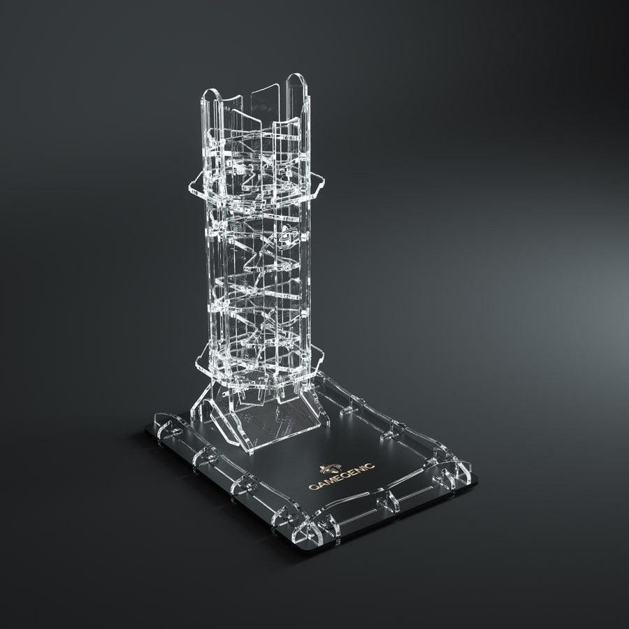 VR-105145 Gamegenic Crystal Twister Premium Dice Tower - Gamegenic - Titan Pop Culture