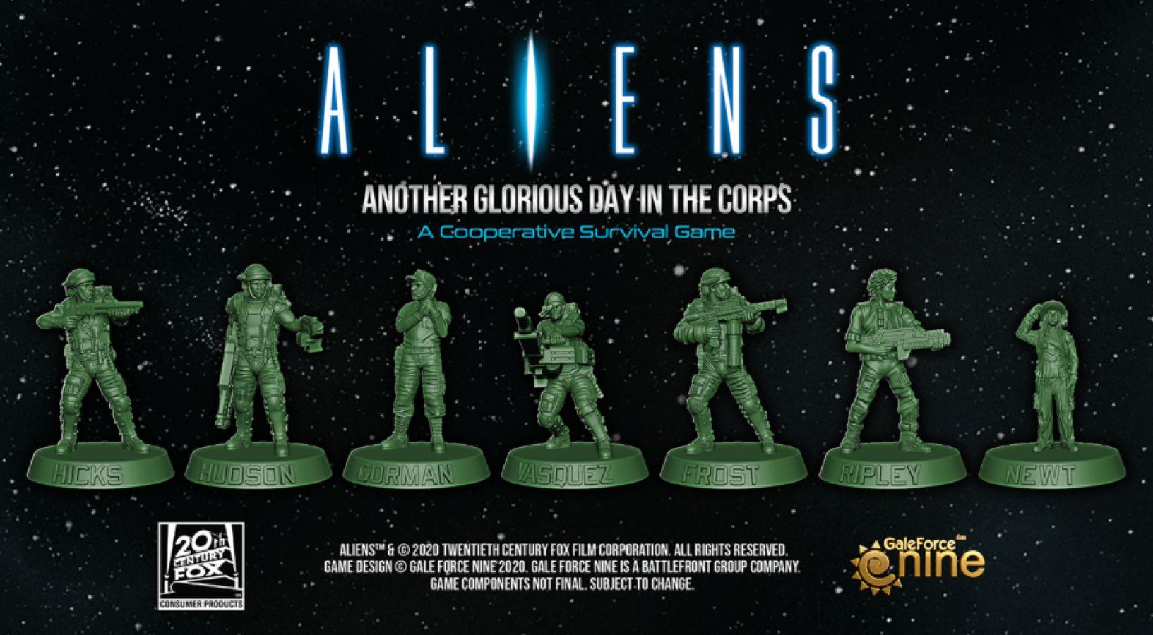 GF9ALIENS01 Aliens - Another Glorious Day in the Corps Board Game - Gale Force 9 - Titan Pop Culture