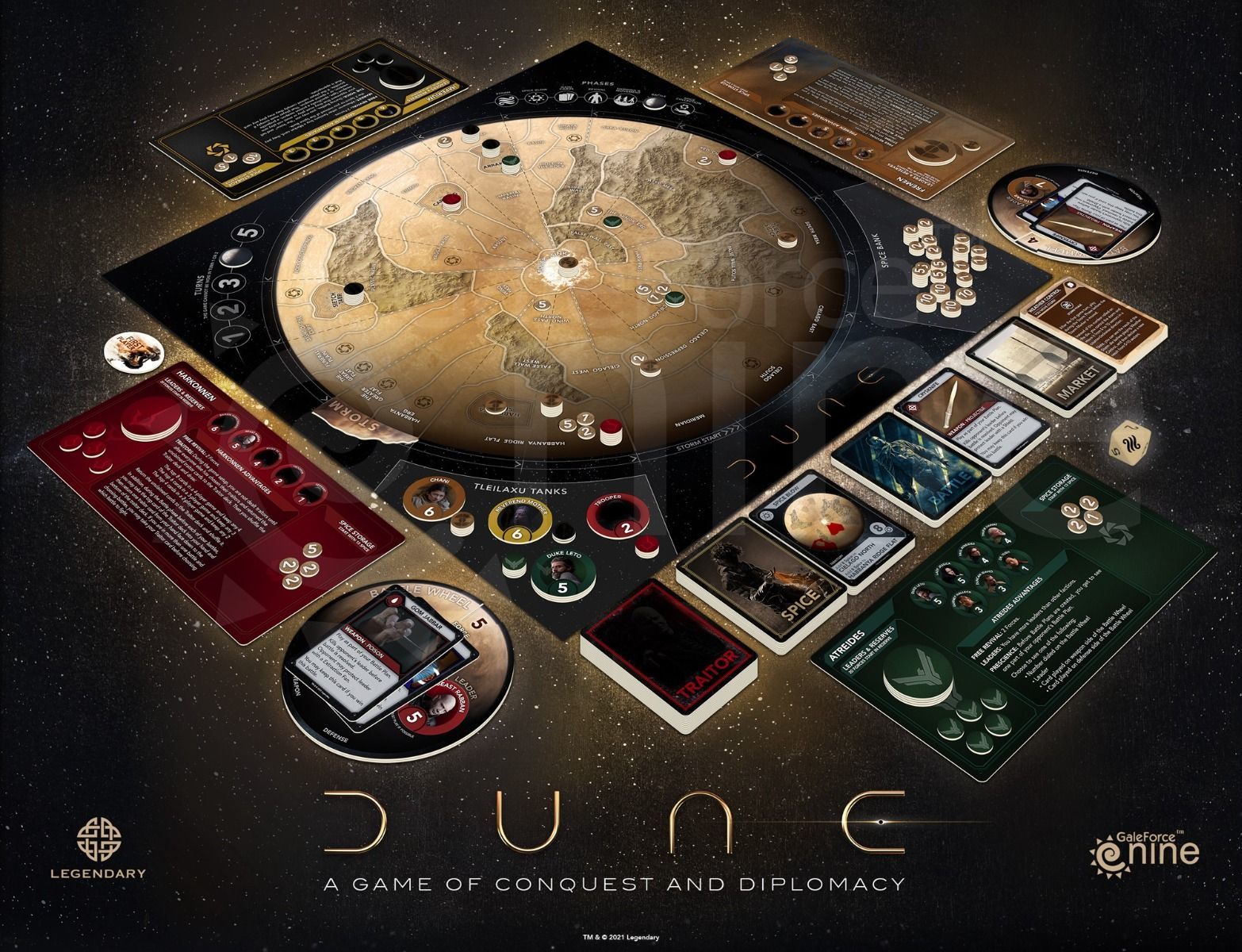 Dune (2021) - A Game of Conquest and Diplomacy
