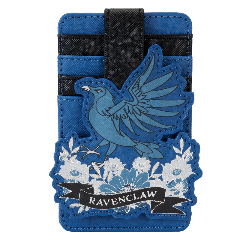 LOUHPWA0172 Harry Potter - Ravenclaw House Floral Tattoo Cardholder - Loungefly - Titan Pop Culture