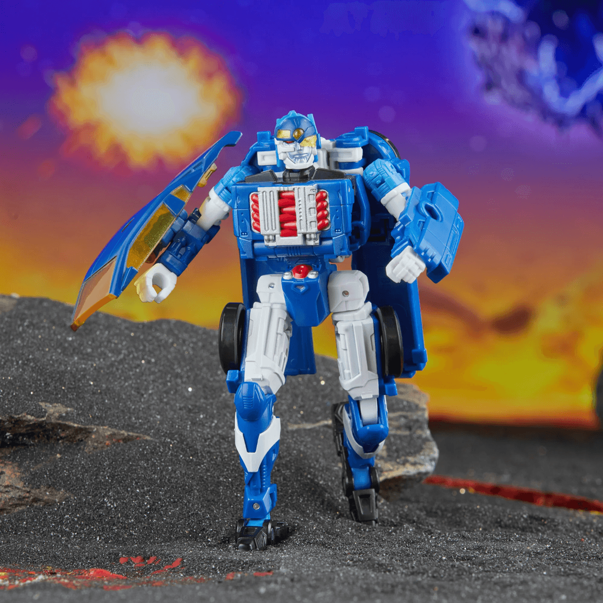 26472 Transformers Legacy United: Deluxe Class - Robots in Disguise 2001 Universe Autobot Side Burn - Hasbro - Titan Pop Culture