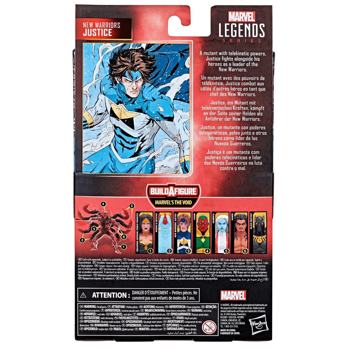 26076 Marvel Legends Series: New Warriors Justice - Hasbro - Titan Pop Culture