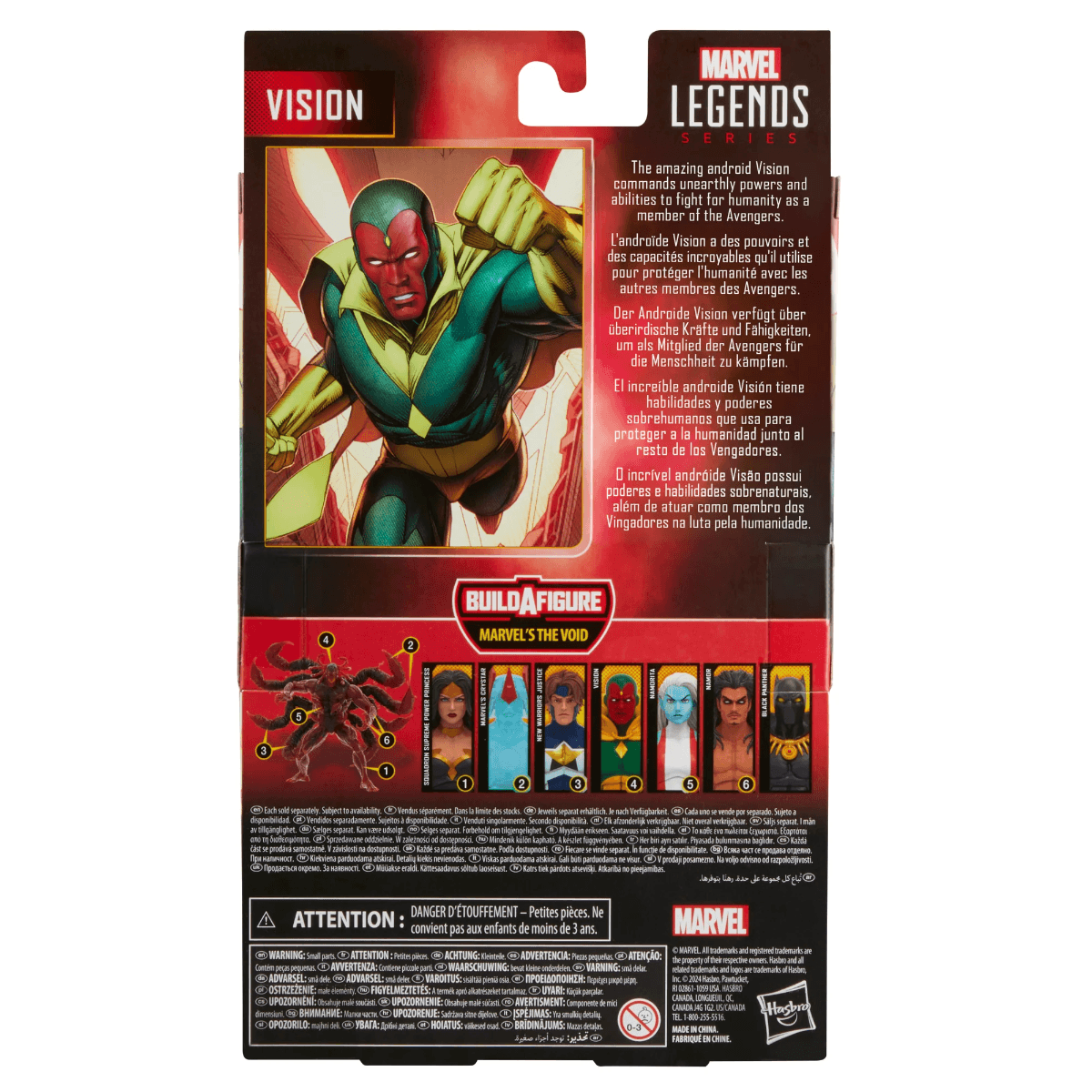 26077 Marvel Legends Series: Vision - Hasbro - Titan Pop Culture