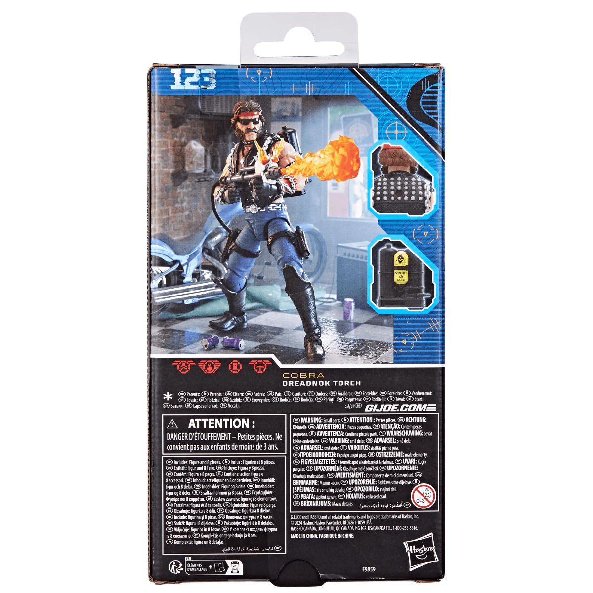 26865 G.I. Joe Classified Series: #123 Dreadnok Torch - Hasbro - Titan Pop Culture