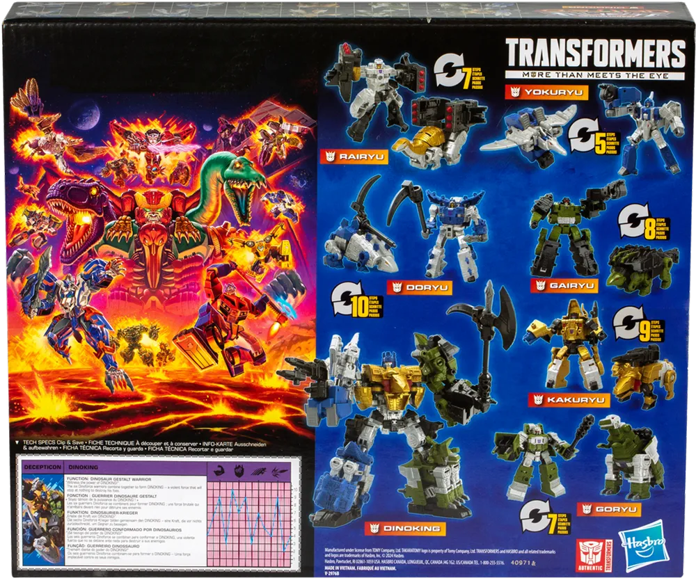 Transformers Legacy United: Dinobot Dinoking Multipack