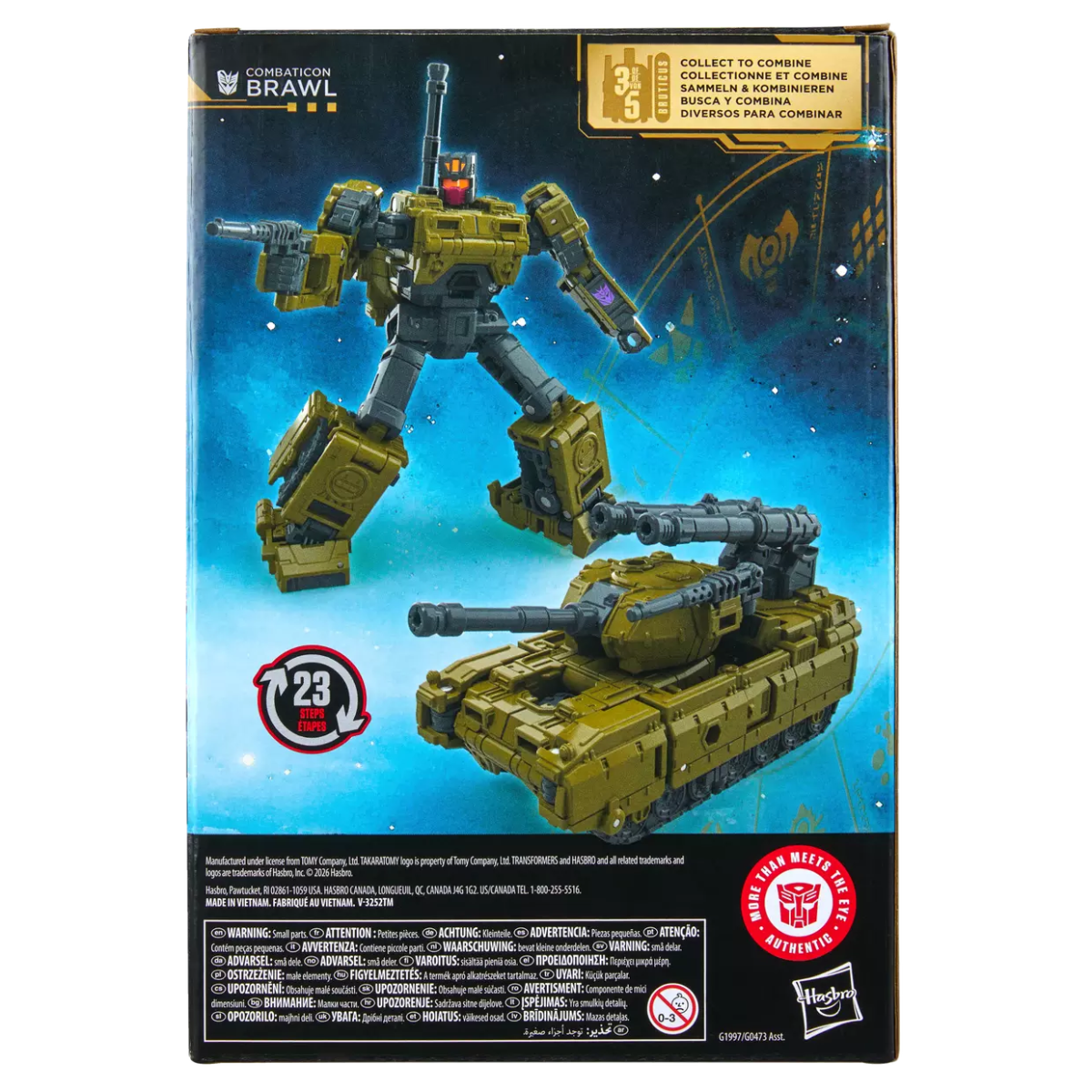 Transformers Age of the Primes Voyager Class Combaticon Brawl