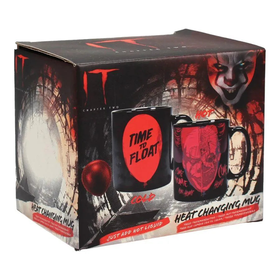 HMBMUGBIT01 It - Pennywise Heat Changing Mug 400ml - Half Moon Bay - Titan Pop Culture