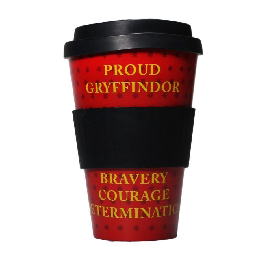 HMBMUGTHP44 Harry Potter - Proud Gryffindor Travel Mug 400ml - Half Moon Bay - Titan Pop Culture
