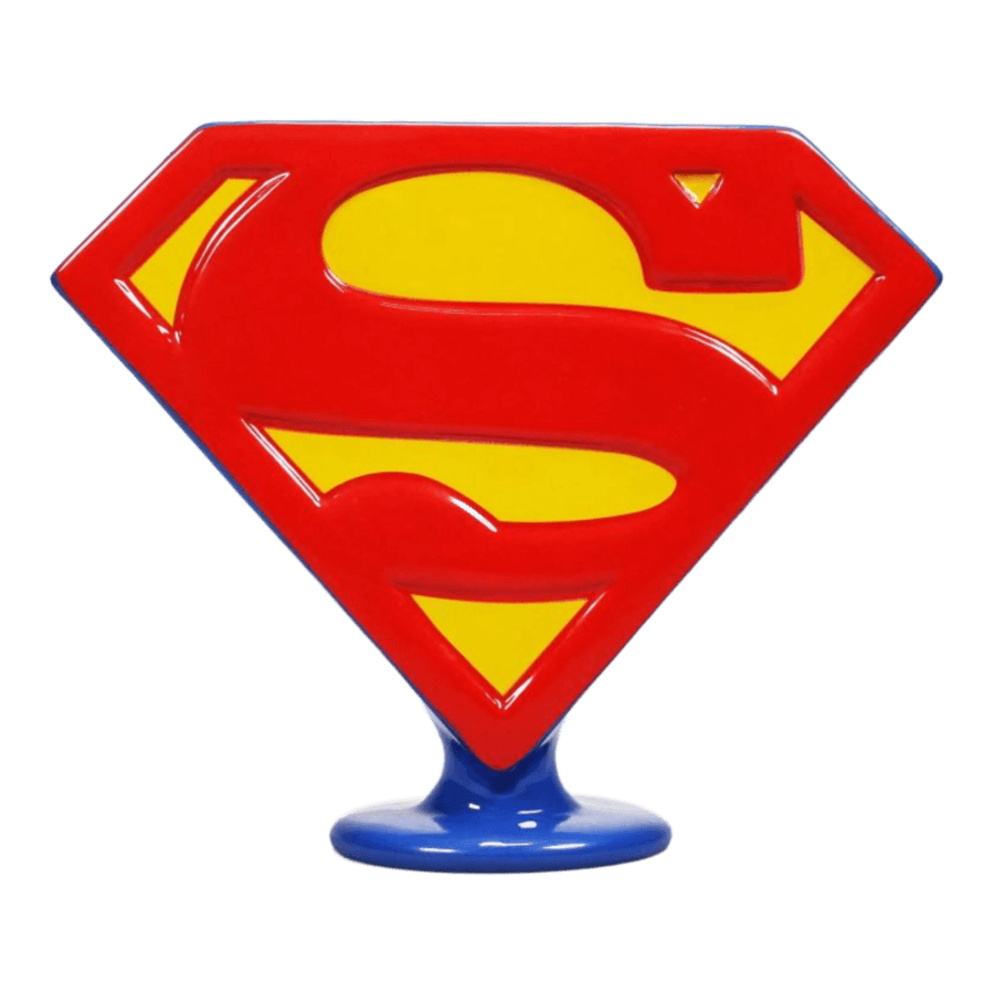 HMBPLNTSM01 DC Comics - Superman Logo Planter - Half Moon Bay - Titan Pop Culture