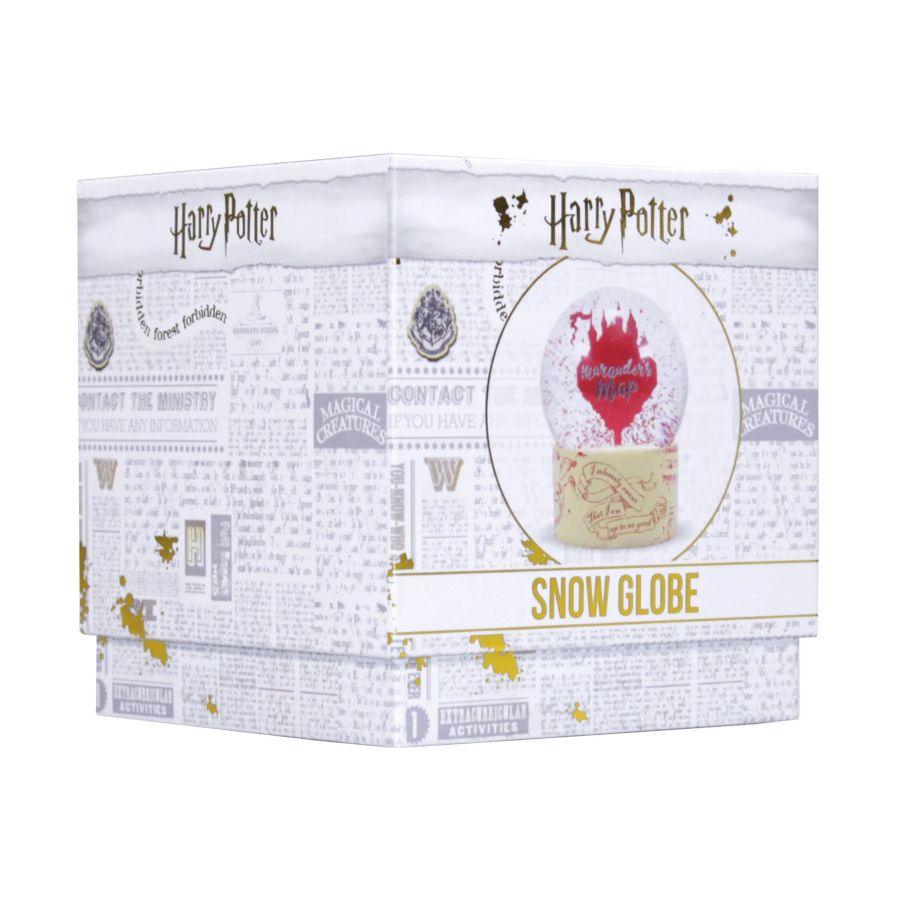 HMBSGHP02 Harry Potter - Marauders Map 65mm Snow Globe - Half Moon Bay - Titan Pop Culture