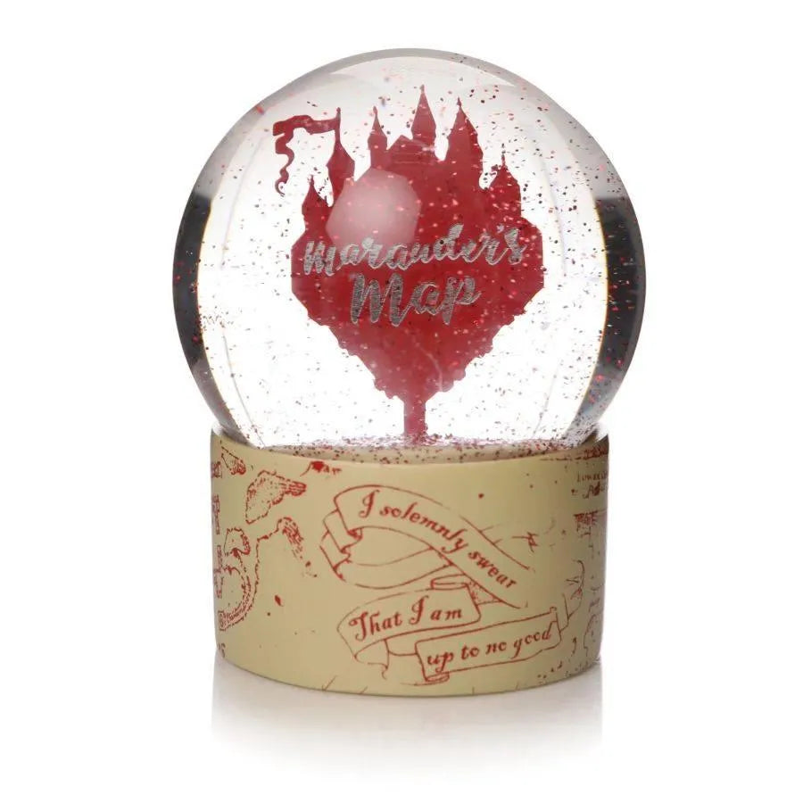 HMBSGHP02 Harry Potter - Marauders Map 65mm Snow Globe - Half Moon Bay - Titan Pop Culture