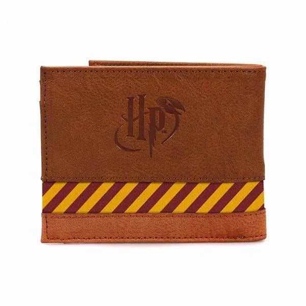 HMBWALBHP12 Harry Potter - Hogwarts Metal Crest Wallet - Half Moon Bay - Titan Pop Culture