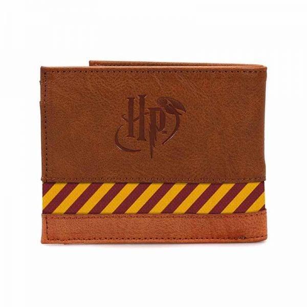 HMBWALBHP12 Harry Potter - Hogwarts Metal Crest Wallet - Half Moon Bay - Titan Pop Culture