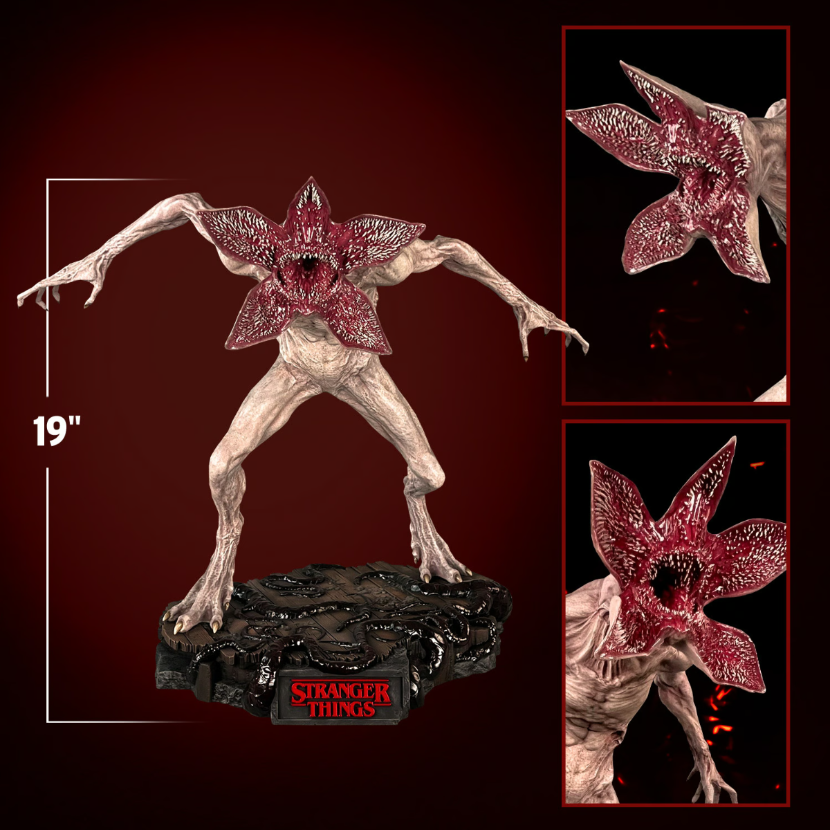 HOL9473 Stranger Things - Demogorgon 1:4 Scale Statue - Hollywood Collectibles Group - Titan Pop Culture